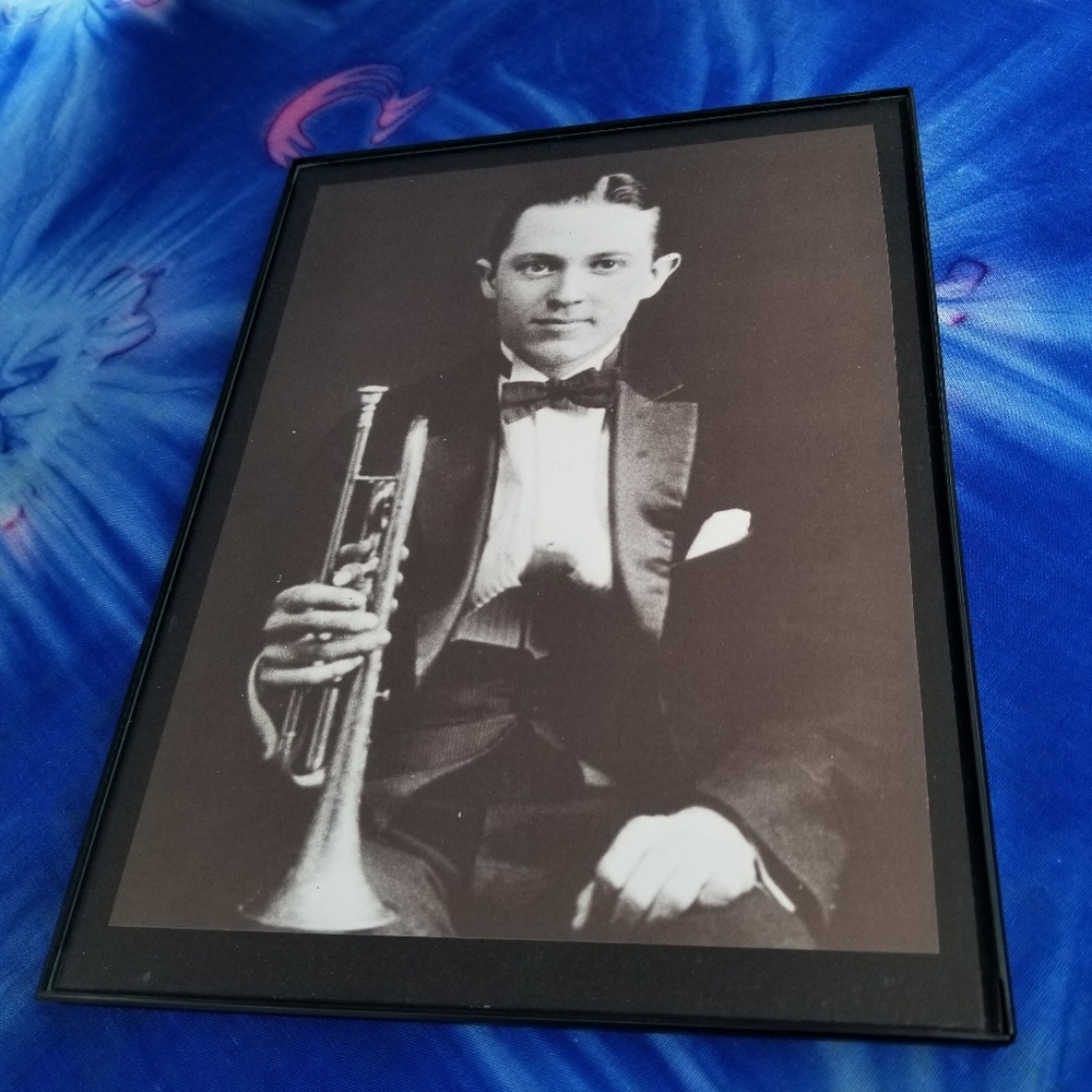 American Jazz Musician Bix Beiderbecke Composer Vintage